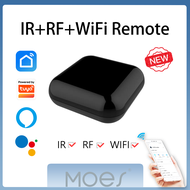 (3Days Arrive)MOES Tuya Wifi IR RF Remote Control for TV Air Condition,Infrared Universal Remote Con