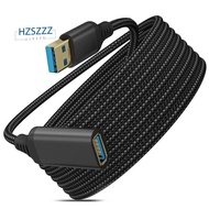 USB 3.0 Type a Male-To-Female Extension Cable,  Braided Material, High Data Transmission Cable (0.5 