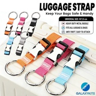 Luggage Hanging Straps Nylon Baggage Adjustable Buckle Straps Baggage Belt Travel Accessories 1Pc