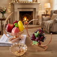 European-style Fruit Plate Glass Living Room Home Modern Creative Simple Light Luxury High-end Coffe