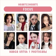 UNOFFICIAL PHOTOCARD | HEARTS2HEARTS - focus