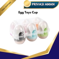 [NEW] Egg Toys Cup Alat Bantu Kesehatan Toys Pria/Wanita