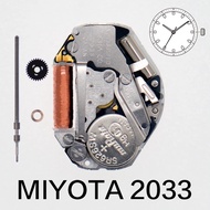 1pcs Miyota 2033 quartz movement brand watch movement High 3 Hands Repair Japan Miyota watch Replace