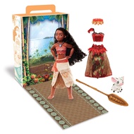 Disney Store Official Princess Story Doll (Moana) 11 Inches, Includes Coloring Book and Additional D