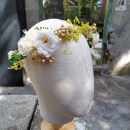 漫森態 新娘花冠 不凋花花冠 乾燥花