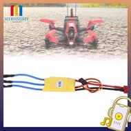 MYRONGMY Speed Controller, Banana Head T Plug XT60 RC Parts ESC Brushless Motor,  Helicopter Boat 30