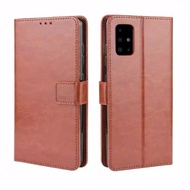 SAMSUNG A51/A31 FLIP COVER WALLET BUTTON LEATHER CASE STANDING BOOK COVER Phone Case
