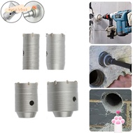 EUCALYTUSMY Concrete Hole Saw, with Round Shaft 30-68mm Wall Hole Saw, Durable Fast Drilling Concret