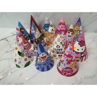 Cone Birthday Hat / Cone Birthday Hat / Character Birthday Hat / Children's Character Birthday Hat