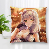 （ALL IN STOCK XZX）HK416 (Girls' Front Line) Bedroom, Living Room, Pillowcase Zipper Multi Size 35X35