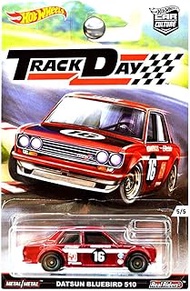 2016 Hot Wheels Car Culture Track Day 5/5 - Datsun Bluebird 510 [Maroon]