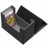 "Magnetic Storage Box for PSA Graded Cards - Black & Red"