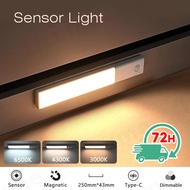LILUME LED Sensor Light Bar 3 Light Colors Wardrobe Sensor Light Stair Sensor Light Portable Emergen