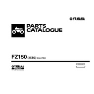 Yamaha FZ150i Parts Catalogue And Service Repair Manual