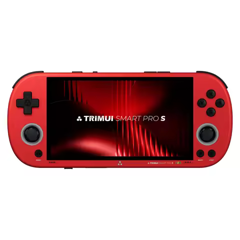 Trimui Smart Pro S Handheld Game Console - Best for N64/PSP, Octa-core 2.0GHz, 4.96" IPS Display, 50