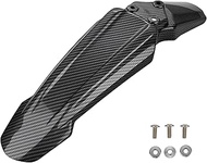 CHANGCHENG Electric Dirt Bike Front Fender for Surron 79Bike,Carbon Fiber Pattern Front Wheel Mudgua