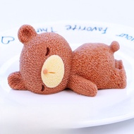 French Style Silicone Cat Paw Mold Dessert Baking Tools Heart Shaped Dog Cake Mould Pink Girl Heart 