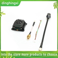【dinghingxi2】4.9/5.8G/6GHz 72CH 3W VTX Switchable Video Transmitter with Antenna TBS Protocol for FP