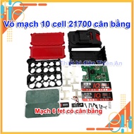 Makita 21700 Battery Circuit Case with 6 feet 10 Cell 5S2P circuit balance - Balanced - Makita 18V s