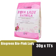 BIOGREEN Pink Lady Oatmilk Sachets Pack 11's x 30g Nutriliv Healthcare