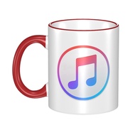 ITunes Logo Mug Creative Coffee Cup Couple Cup Simple Ceramic Cup Trendy Ceramic Drinking Cup 330ml