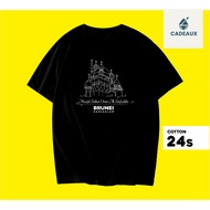 SOUVENIR T-SHIRT BY BRUNEI DARUSALLAM WITH BRUNEI PREMIUM LABEL TAG GIFT FOR CHILDREN AND ADULTS COT