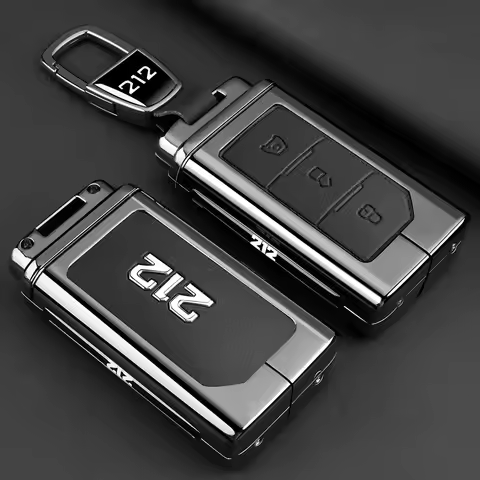 Silicone Car Key Case for BAIC Beijing 212 T01 Keychain Remote Protection Cover Bag Shell Wallet Hou