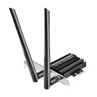 WiFi 6E PCIe Wireless Network Card 5374Mbps Bluetooth 5.2 Tri-Band 2.4G/5G/6Ghz WiFi Adapter Card fo