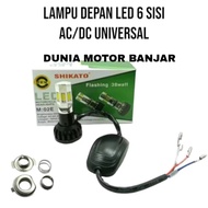 BJM Motorcycle Led Light H4 H6 6 Sides M02E Original Warranty AC/DC 38 Watt / LED MOTORCYCLE HEADLIG