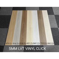 Vinyl Flooring -  VINYL CLICK 5MM (LVT) *Free Gift*