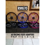 aji racing FG505 / Fg511 custom hub PNP Y15