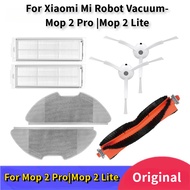 Original Spare Parts For Xiaomi Mi Robot Vacuum-Mop 2 Pro Mop 2 Lite MJST1SHW MJSTL Mop Cloth Main Side Brush Vacuum Cleaner Accessories