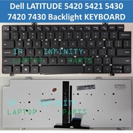 Dell Latitude 5420 5421 5430 7420 7520 7430 P137G Backlight Keyboard Laptop Keyboard