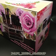 Cosmetic Storage Box 4 Drawer 4 Drawer Jewelry Box Make Up Organizer H-1-20