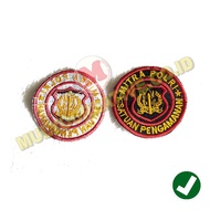Bordir Logo Mitra Polri Satpam Emblem Bordir Mitra Polri