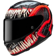 HJC RPHA 12 MARVEL VENOM3 Full Face Motorcycle Helmet with Ventilation and Removable Liner