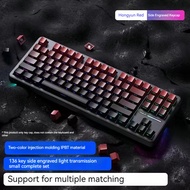 AULA Keycaps LEOBOG Side Carving Gradient PBT Thermally sublimated keycaps Compatible with F87/hi8/1