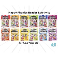 IM Happy Phonics Reader & Activity Book 1 - 6 ( 4.5.6 Years Old )