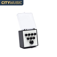 Martin Guitar 18APP17 Bridge and End Pin Set in Plain Ebony