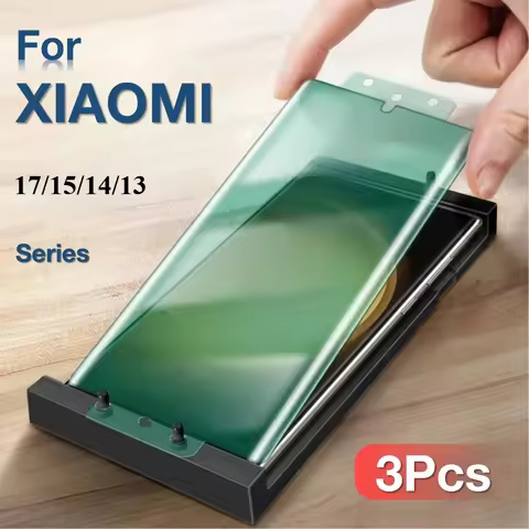 3Pcs Ceramic Film For Xiaomi 17 Pro Max/15 Pro/15/13 Ultra/14 Pro/14 Screen Protector Protective Wit