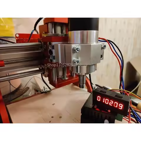 WS55-140 Brushless 300W Spindle High Speed 0.3KW Air-cool Spindle Motor DC 36V 12000 RPM MACH3 with 