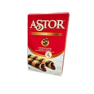 ASTOR WAFER ROLL CHOCOLATE 40GR Makanan Wafer Coklat Biskuit MAYORA ASTOR 40GR