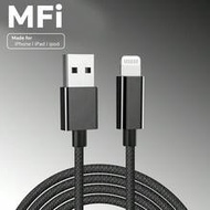 MFi Certified Nylon Braided Fast Charging Data Cable, Compatible With IPhone 13/12/11/XR/8/7/6, Lapt