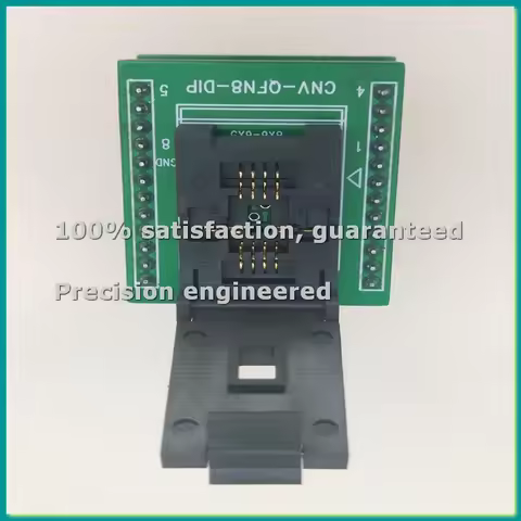 DFN8/QFN8/ WSON8 /MLF8/MLP8 to DIP8 Universal Socket/Adapter -DFN8-DIP8 DFN8X6-8 (10P) for 8X6MM IC 