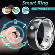 OAKDENEMYWAY NFC Smart Ring, Stainless Steel Magic Wear Finger Digital Ring, Creative Wearable Conne