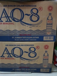 AIR MINERAL AQ8 BOTOL 600 ML 1 DUS