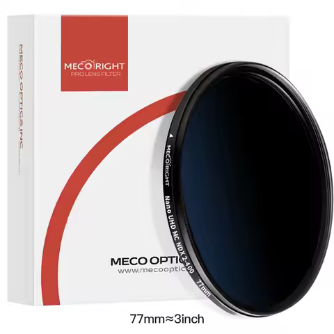 Mecoright MC ND2-400 Filter Variable 16-2000 Neutral Density For Canon Sony Nikon Fuji Camera Lens 4
