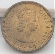 1972年/英屬香港伍仙/流通幣/1972/British Hong Kong Five Cents/靓原光/UNC/Ref 09388