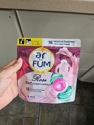 ar FUM 5in1 Laundry Capsules紡優美5合1洗衣心心珠