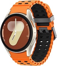 Ocean Sport Bracelet Compatible with Samsung Galaxy Watch 7/4/6/5 Strap 40 mm 44 mm Men, Breathable 